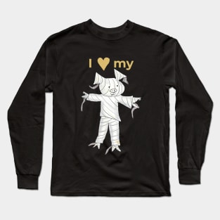 I love my Mummy! Gold Long Sleeve T-Shirt